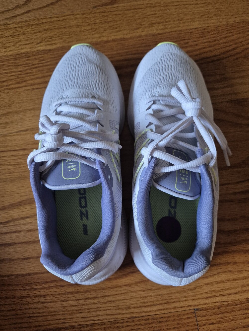 Nike Women's Zoom Span 3 Iris Whisper Summit White, size 6,5 NWOB - Picture 10 of 13